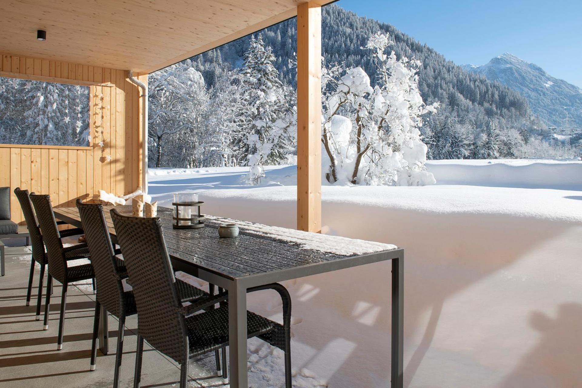Haus Valtellina Villa Galgenul Bagian luar foto