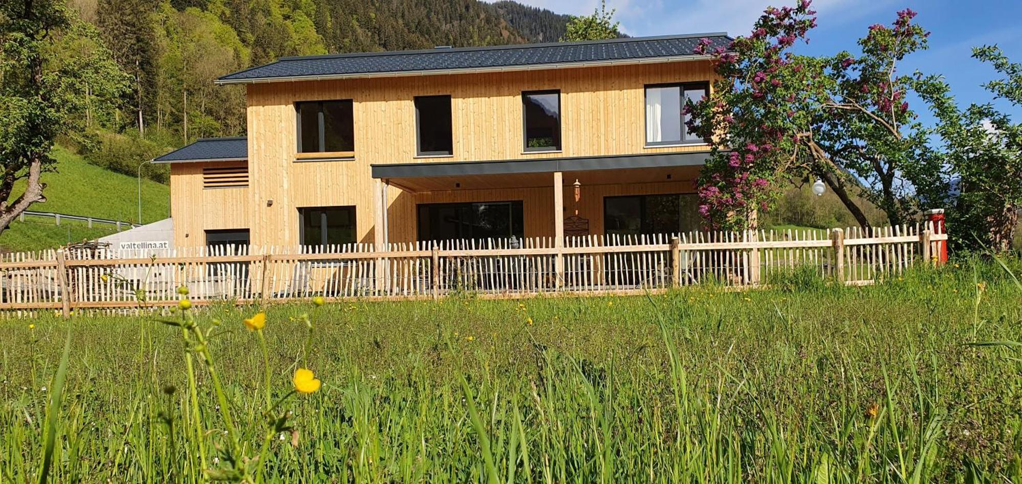 Haus Valtellina Villa Galgenul Bagian luar foto